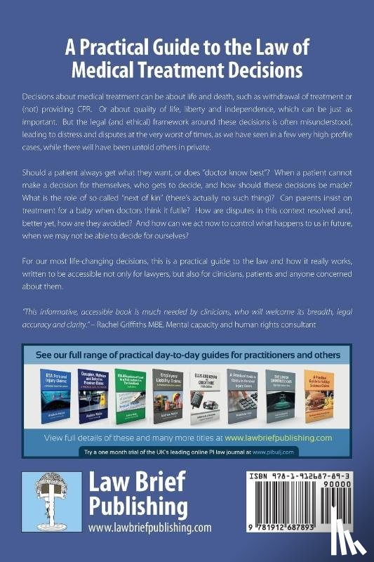 Troke, Ben - A Practical Guide to the Law of Medical Treatment Decisions