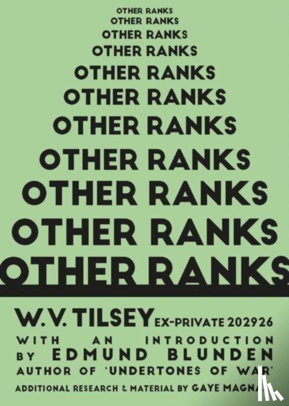 Tilsley, William Vincent, Magnall, Gaye - Other Ranks