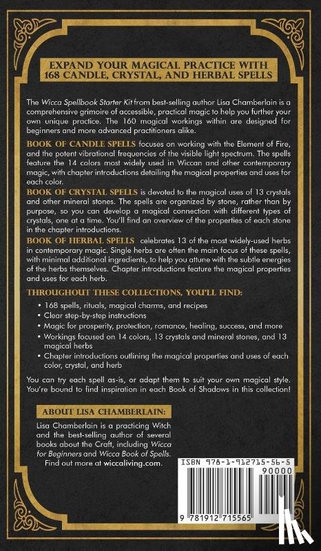 Chamberlain, Lisa - Wicca Spellbook Starter Kit