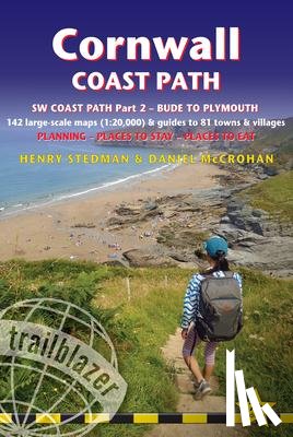 Stedman, Henry, Newton, Joel - Cornwall Coast Path Trailblazer walking guide