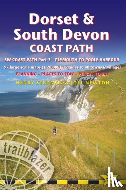 Stedman, Henry, Newton, Joel - Dorset and South Devon Coast Path - guide and maps to 48 towns and villages with large-scale walking maps (1:20 000)