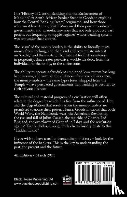 Goodson, Stephen Mitford - A History of Central Banking and the Enslavement of Mankind