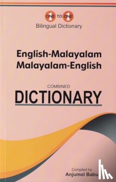 Babu, Anjumol - English-Malayalam & Malayalam-English One-to-One Dictionary