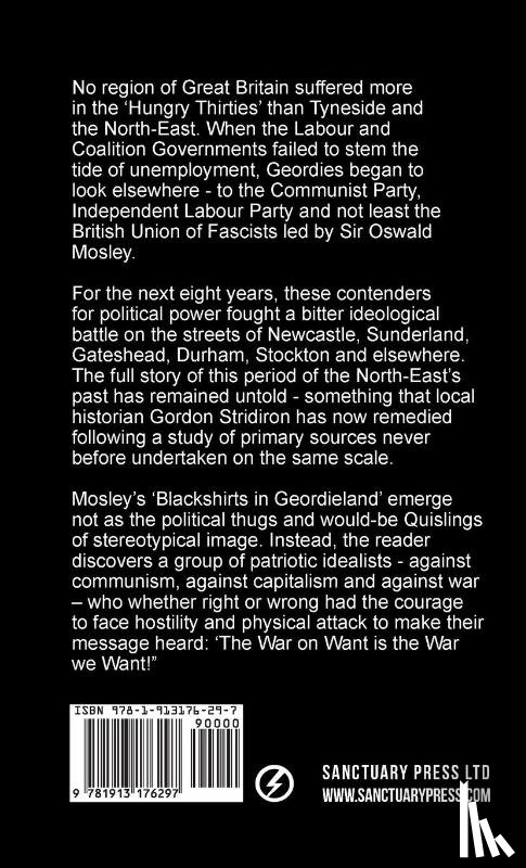 Stridiron, Gordon - Blackshirts in Geordieland