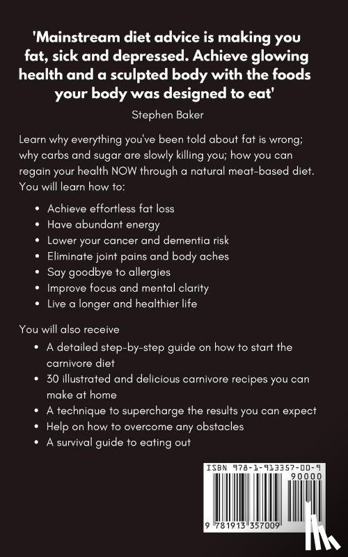Baker, Stephen - Carnivore Diet Bible
