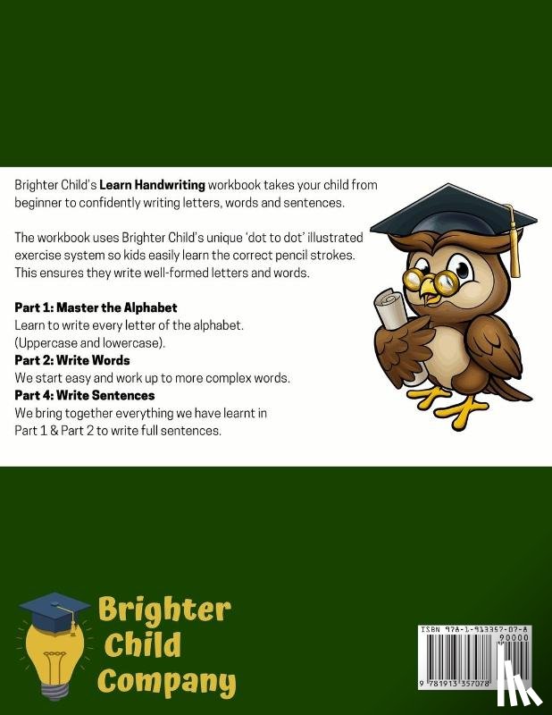 Brighter Child Company - Learn Handwriting