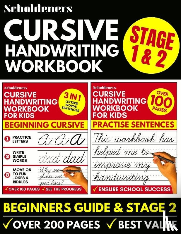 Scholdeners - Cursive Handwriting Workbook