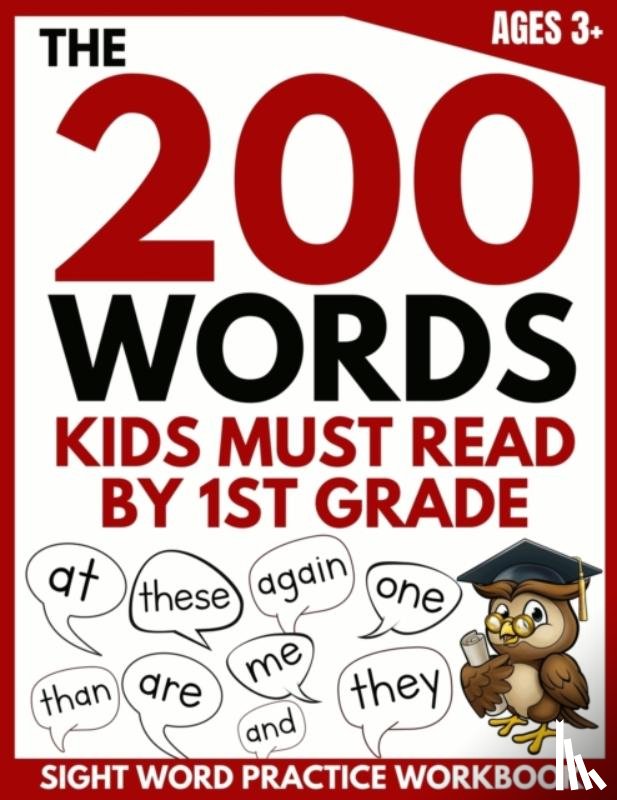 Brighter Child Company - The 200 Words Kids Must Read by 1st Grade