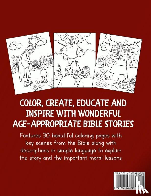 Andrews, Summer - Christian Coloring Book for Toddlers
