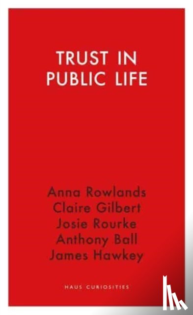 Gilbert, Claire - Trust in Public Life