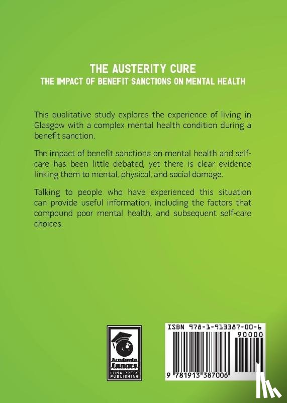 Jamieson, Michelle K - The Austerity Cure