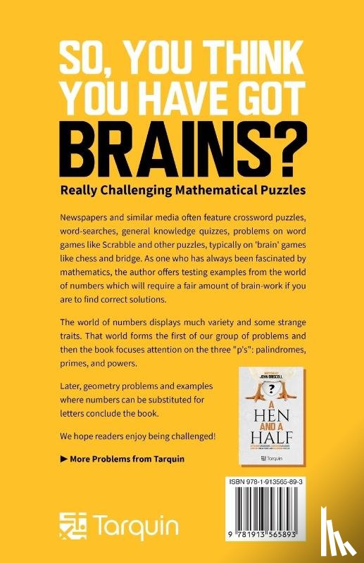 Roth, Danny - So You Think You've Got Brains?