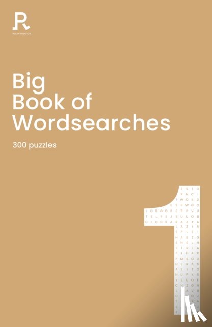 Richardson Puzzles and Games - Big Book of Wordsearches Book 1