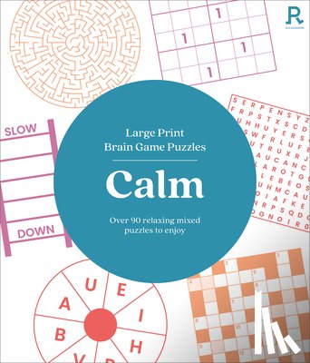 Richardson Puzzles and Games - Large Print Brain Game Puzzles - Calm