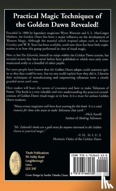 Zalewski, Pat - Talismans & Evocations of the Golden Dawn