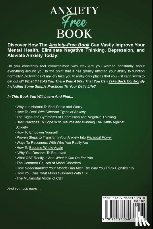 Duff, Barry G, McDonagh, Lawrence - Anxiety-Free Book