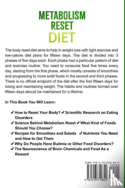 Owen, Anya - Metabolism Reset Diet