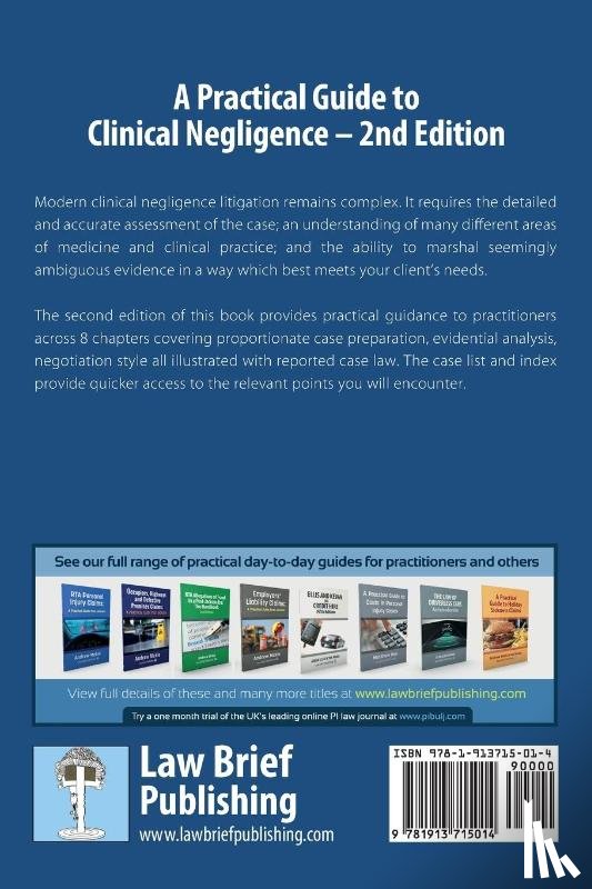 Simpson-Scott, Geoffrey - A Practical Guide to Clinical Negligence - 2nd Edition