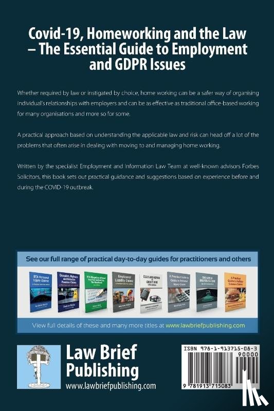 Solicitors, Forbes - Covid-19, Homeworking and the Law - The Essential Guide to Employment and GDPR Issues