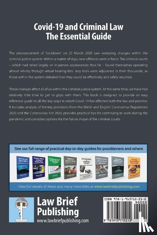 Nagesh, Ramya - Covid-19 and Criminal Law - The Essential Guide