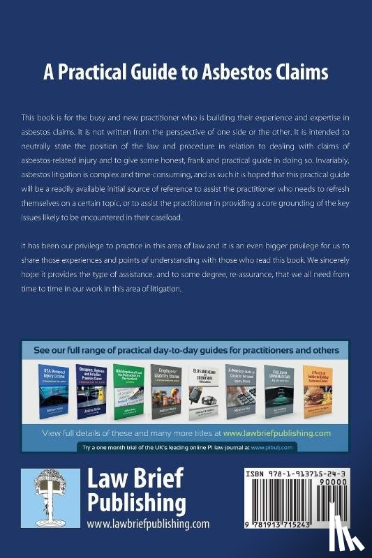 Owen, Jonathan, McAloon, Gareth - A Practical Guide to Asbestos Claims