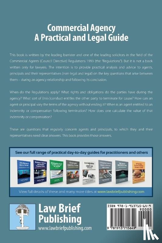 Segal, Oliver, Griffin, Ben - Commercial Agency - A Practical and Legal Guide