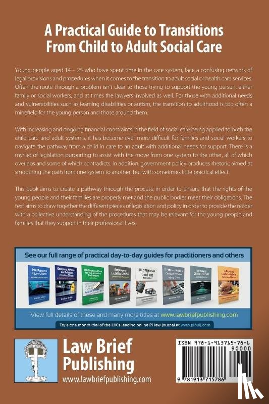 Thomas, Jacqueline - A Practical Guide to Transitions From Child to Adult Social Care