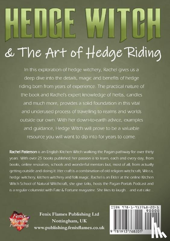 Patterson, Rachel - Hedge Witch & the Art of Hedge Riding