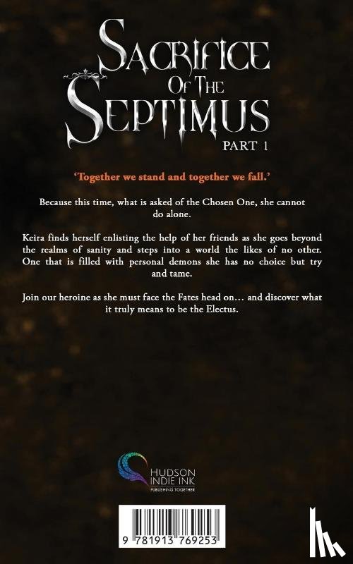 Hudson, Stephanie - Sacrifice of the Septimus - Part One