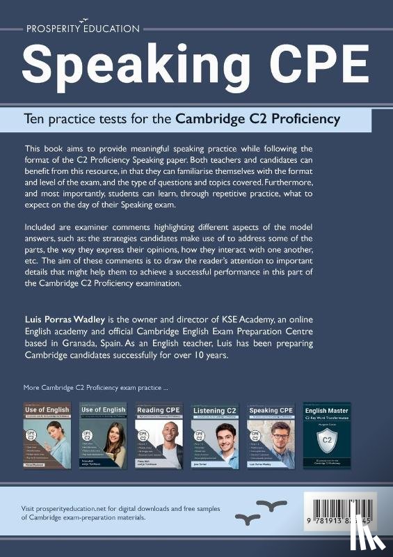 Porras Wadley, Luis - Speaking CPE