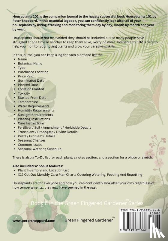 Shepperd, Peter - Houseplants 102