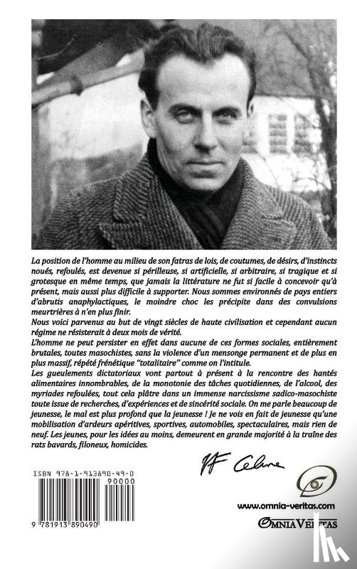 Celine, Louis Ferdinand - Ecrits controverses