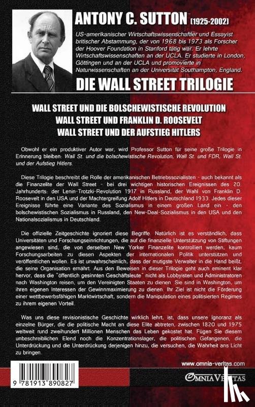 Sutton, Antony - Die Wall Street Trilogie