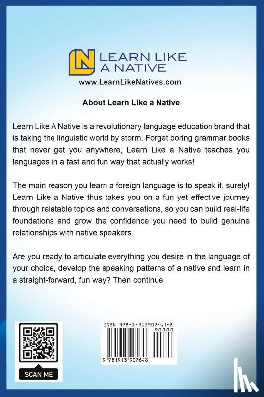 Learn Like A Native - Learn French Like a Native for Beginners - Level 2
