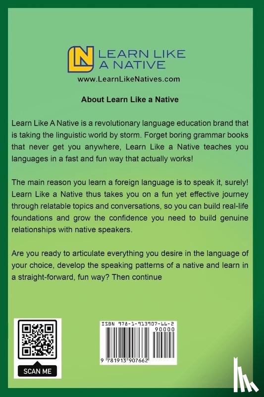 Learn Like A Native - Learn Italian Like a Native for Beginners - Level 1