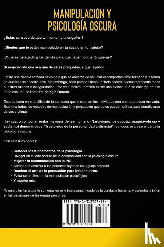 De Los Santos, Enrique - Manipulacion y Psicologia Oscura (Manipulation & Dark Psychology)