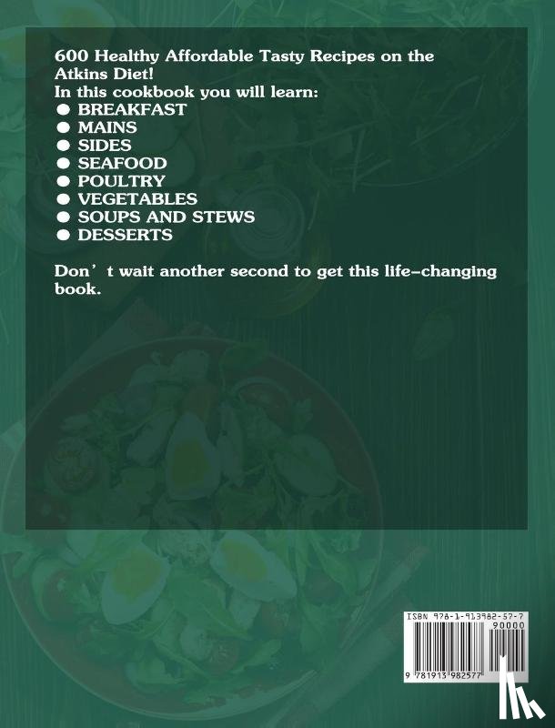 Marinez, Evelyn - The Complete Atkins Diet Cookbook