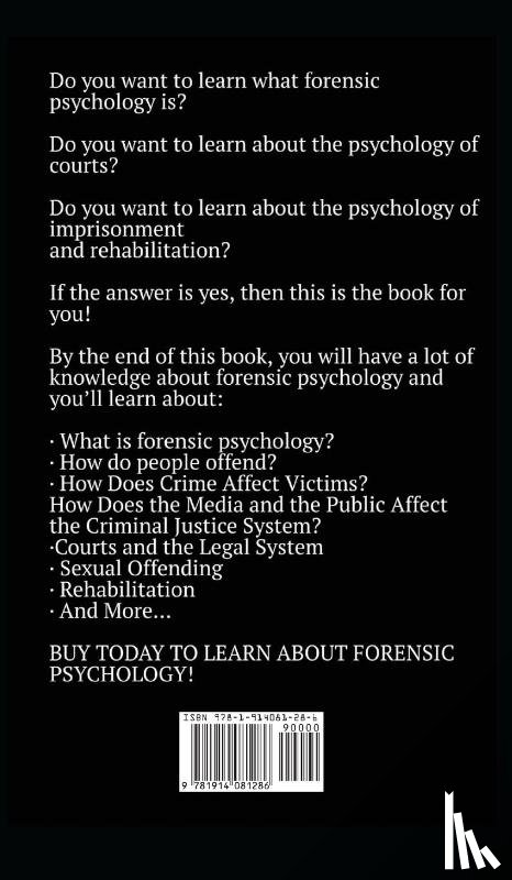 Whiteley, Connor - Forensic Psychology