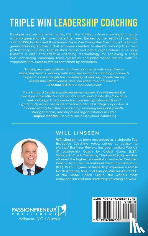 Linssen, Will - Triple Win Leadership Coaching