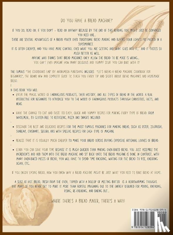 Lab, The Cookbook's - Let's Bread!-The Bread Machine Cookbook for Beginners