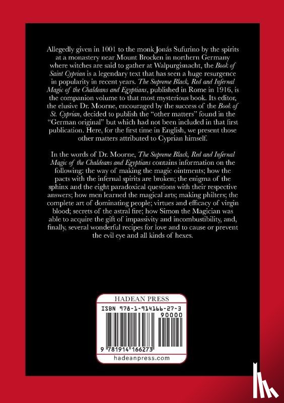 Sufurino, Jonas - The Supreme Black, Red and Infernal Magic of the Chaldeans and Egyptians