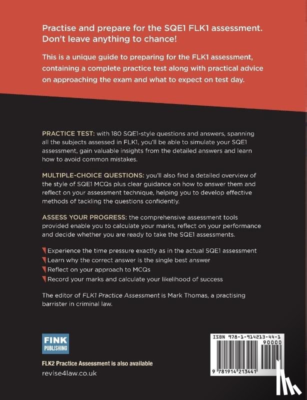  - Revise SQE FLK1 Practice Assessment