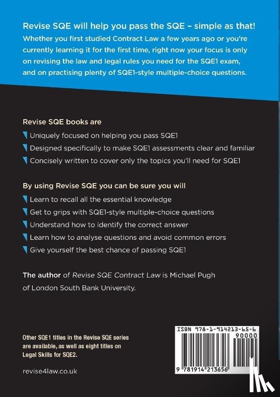 Pugh, Michael - Revise SQE Contract Law