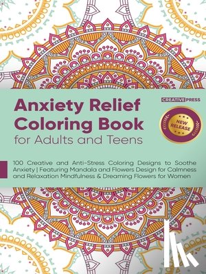 Zen Studio, Easytube - Anxiety Relief Coloring Book for Adults and Teens