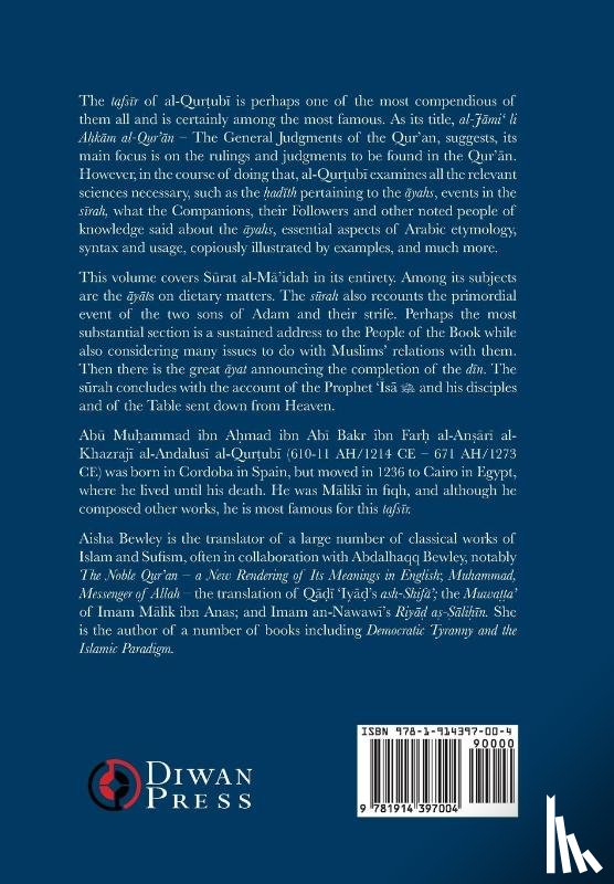 Al-Qurtubi, Abu 'abdullah Muhammad - Tafsir al-Qurtubi Vol. 6