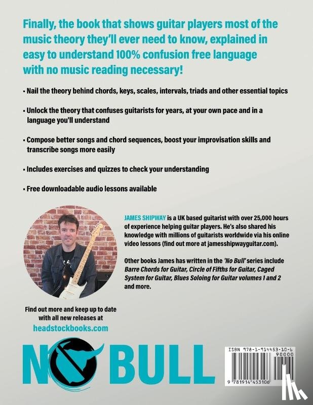 Shipway, James - No Bull Music Theory for Guitarists