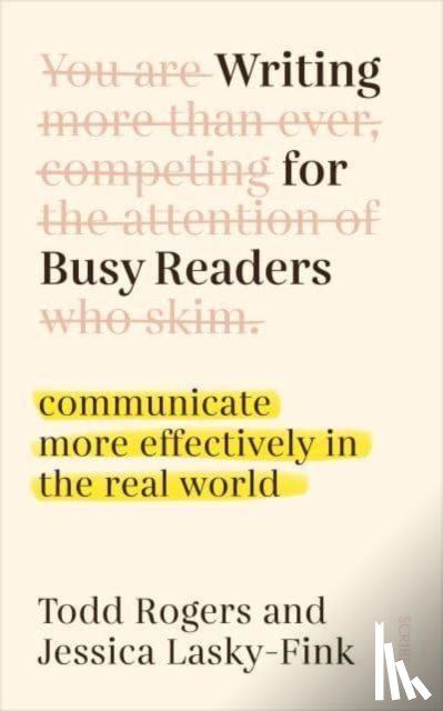 Rogers, Todd, Lasky-Fink, Jessica - Writing for Busy Readers