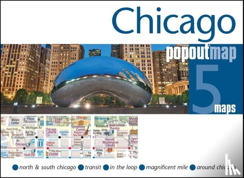 Maps, PopOut - Chicago PopOut Map