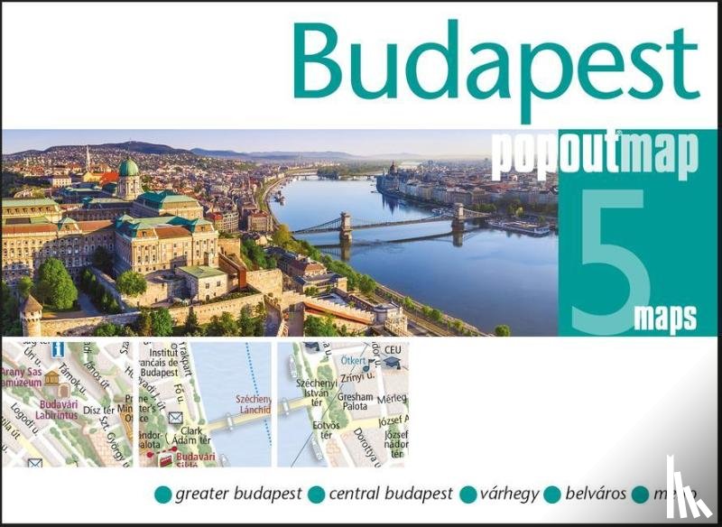 Maps, Popout - Budapest PopOut Map