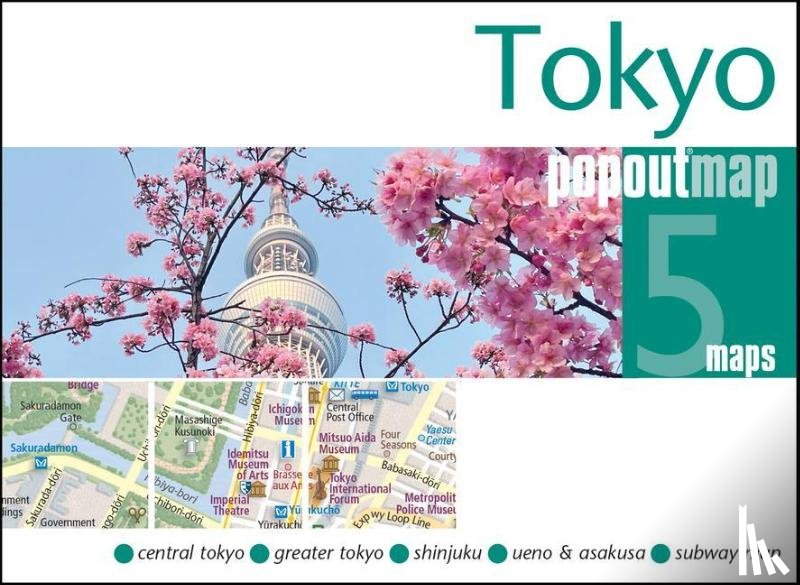 Maps, Popout - Tokyo PopOut Map